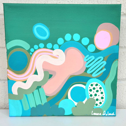 Mini Abstract "Still Green"