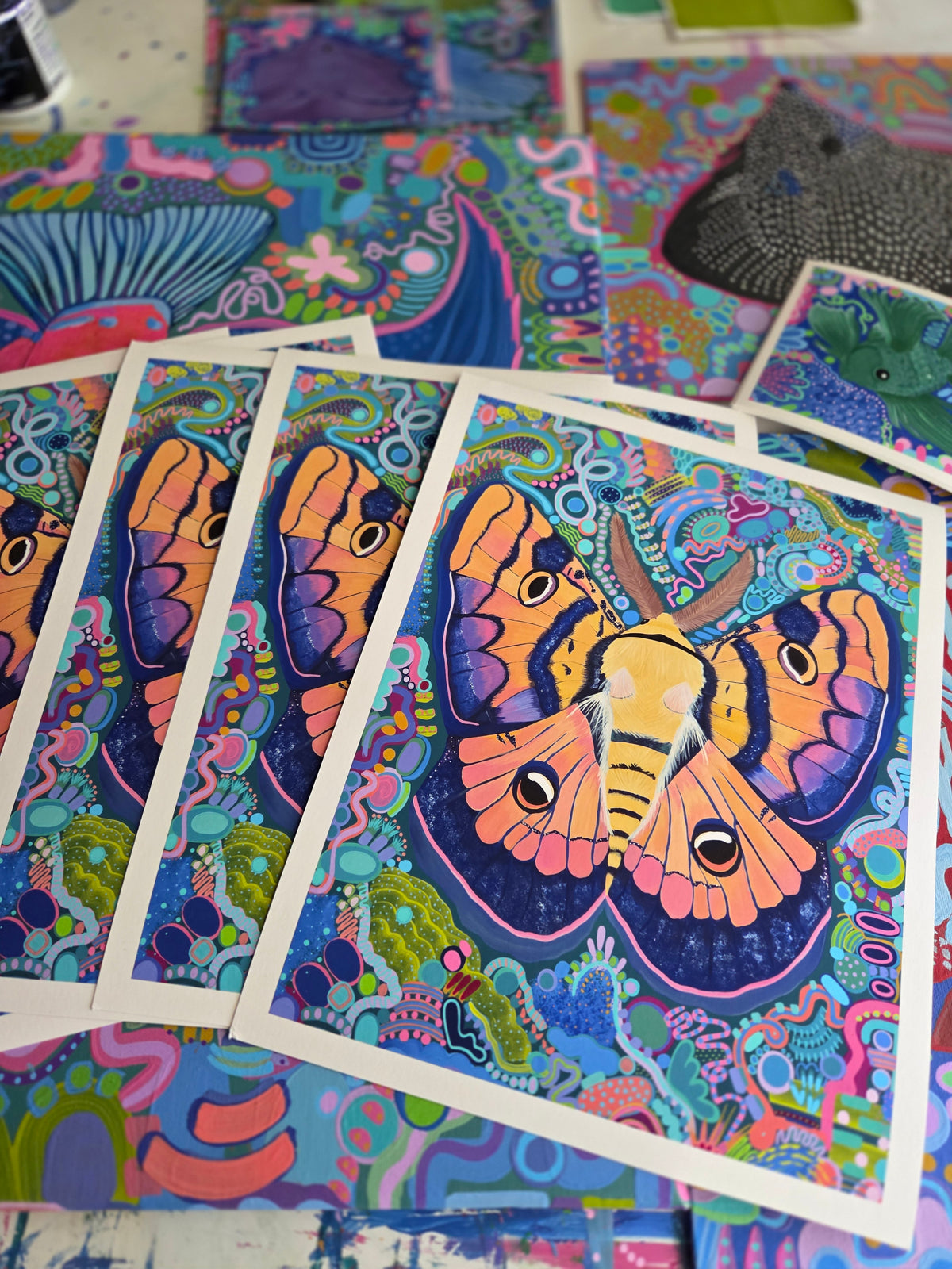 Disco Wings Print