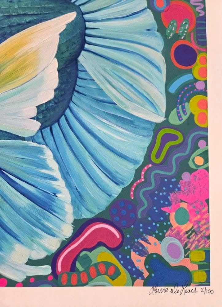 Party Fins - Limited Edition Print