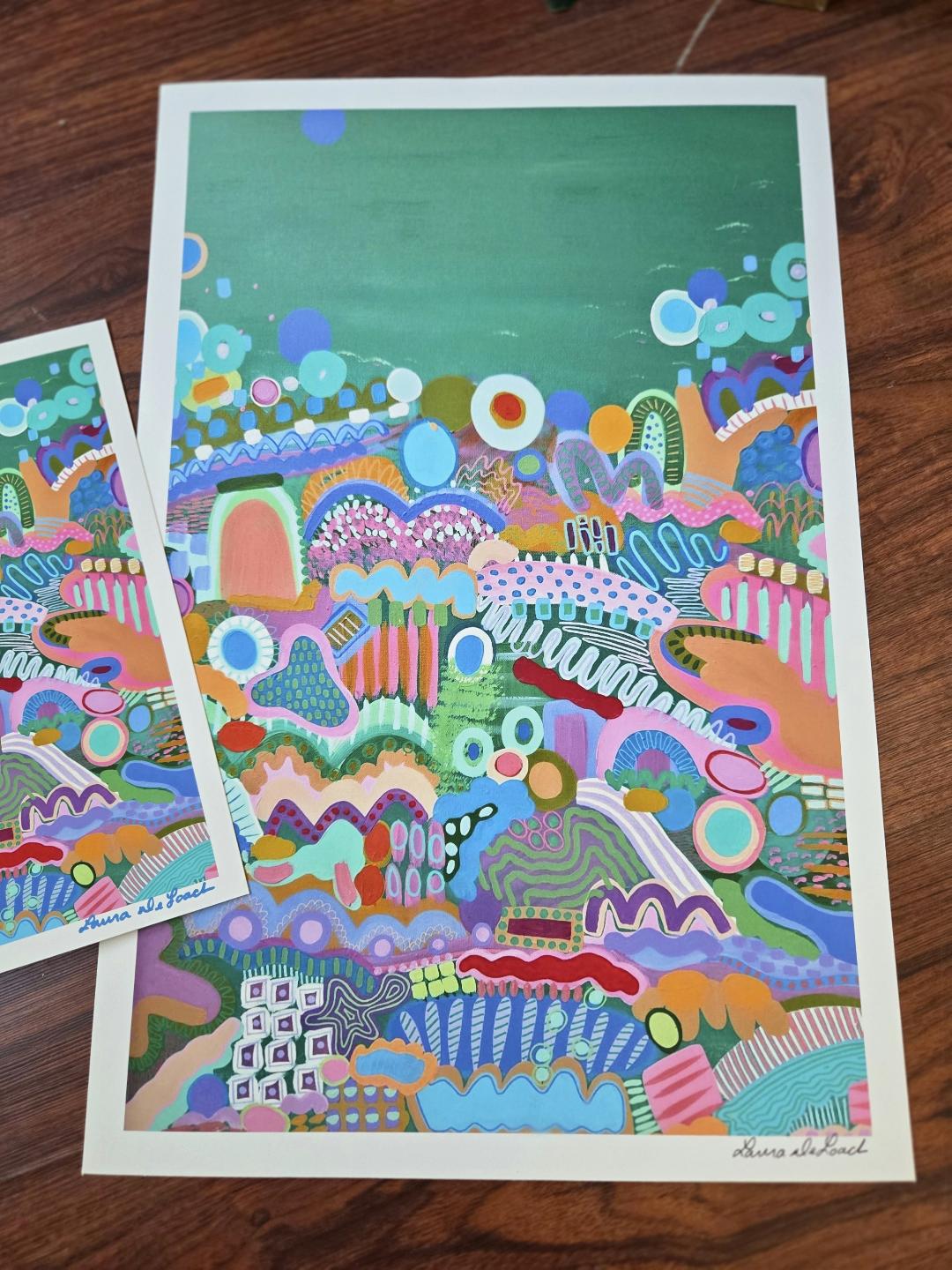 Green Goddess Print