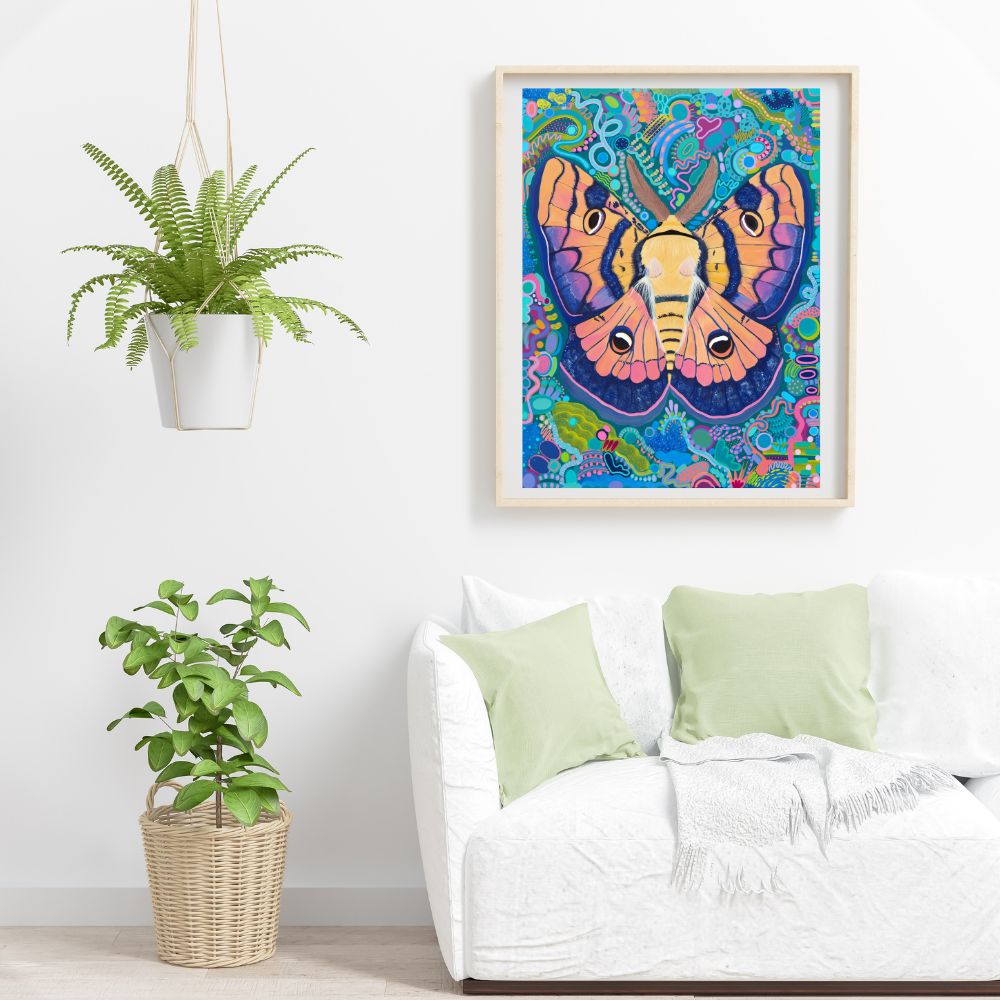 Disco Wings Print