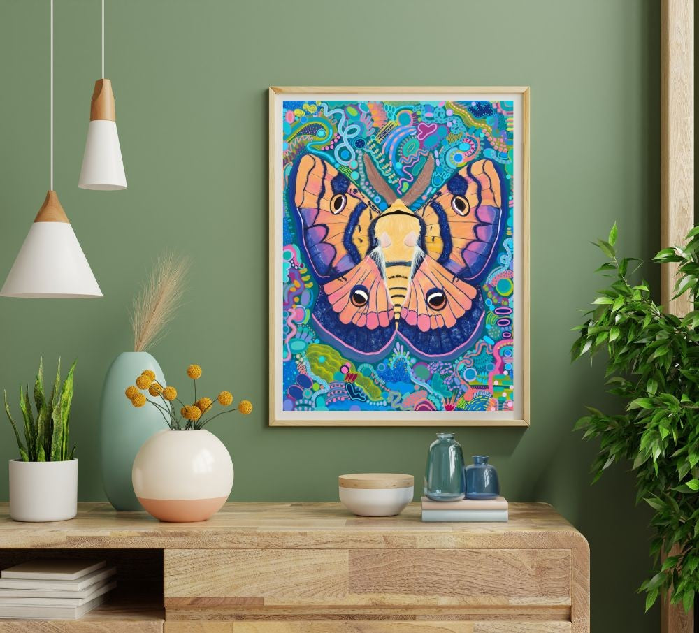 Disco Wings Print