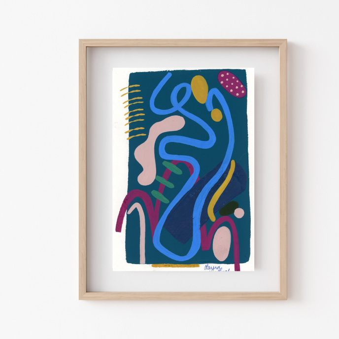 Original Abstract Mini