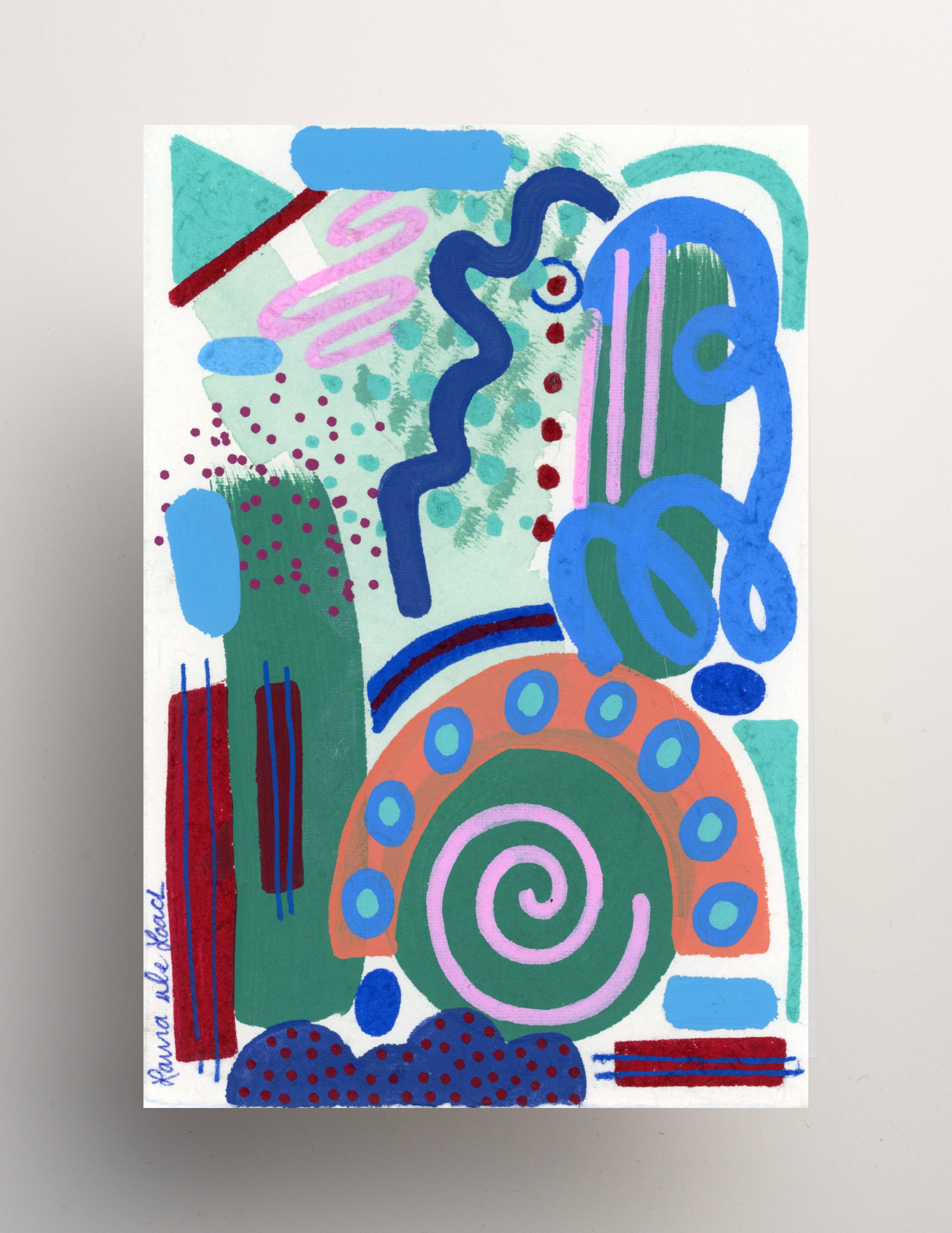 Original Abstract Mini