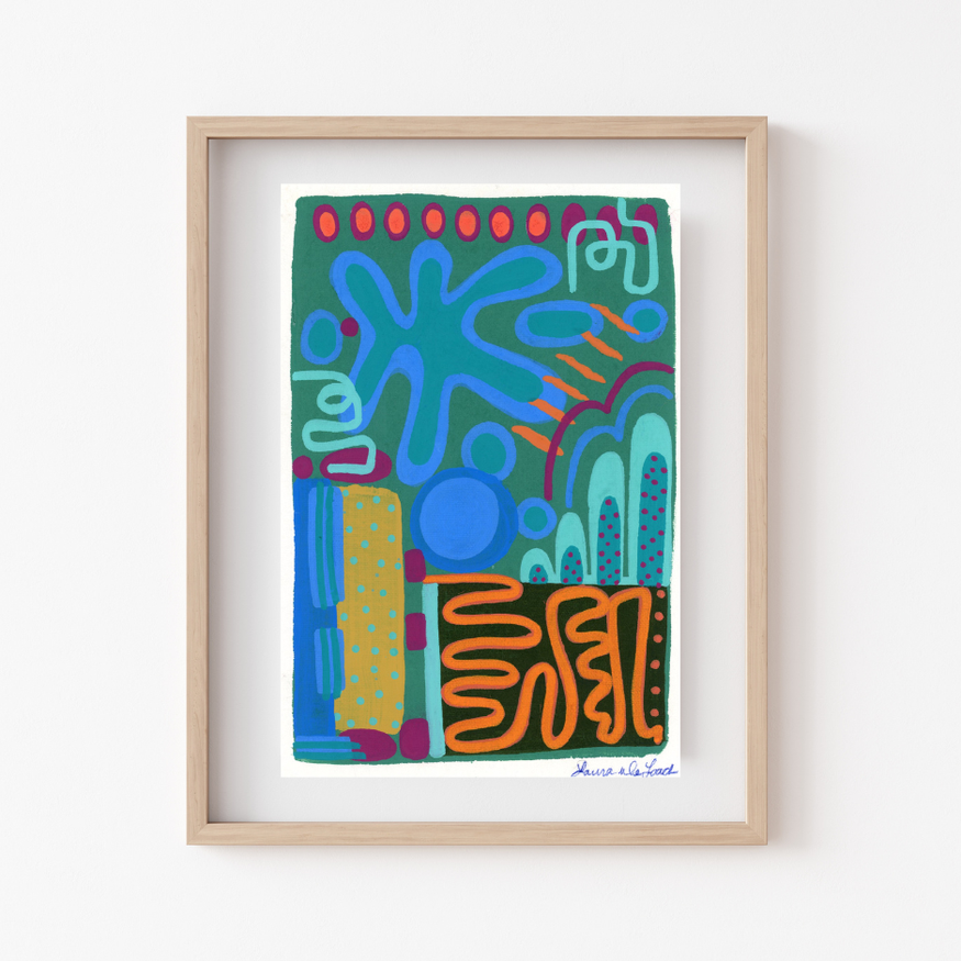 Original Abstract Mini