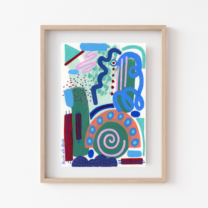 Original Abstract Mini