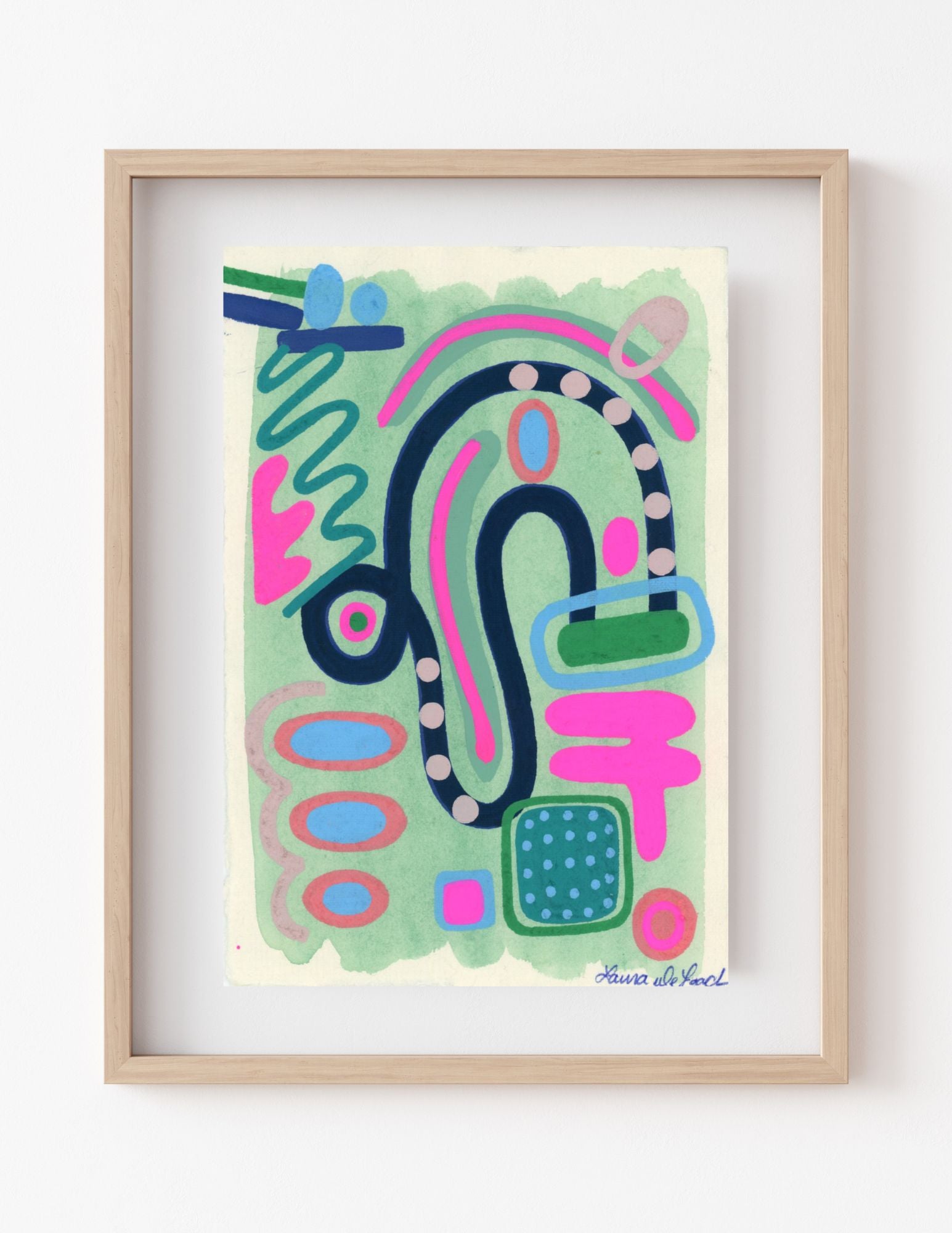 Original Abstract Mini