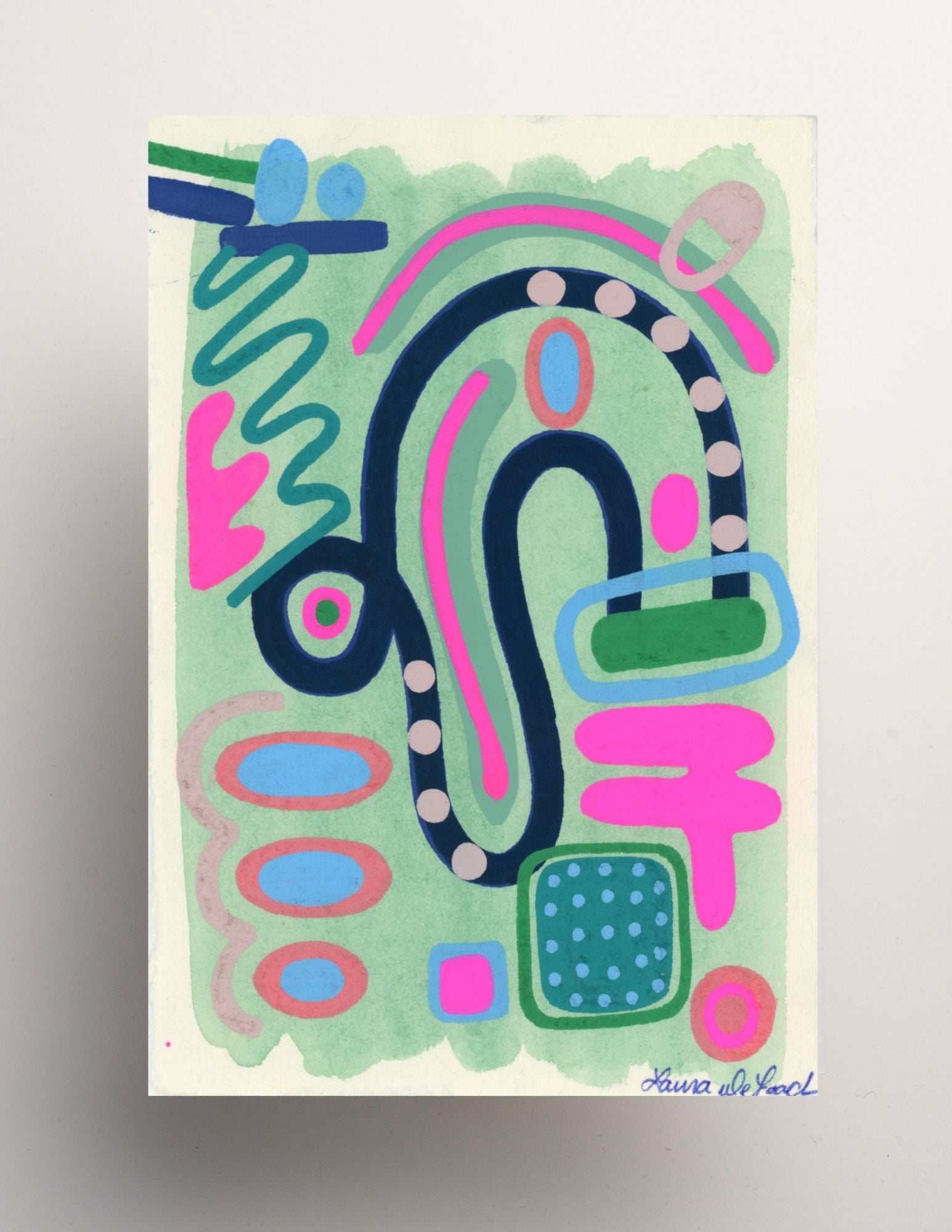 Original Abstract Mini