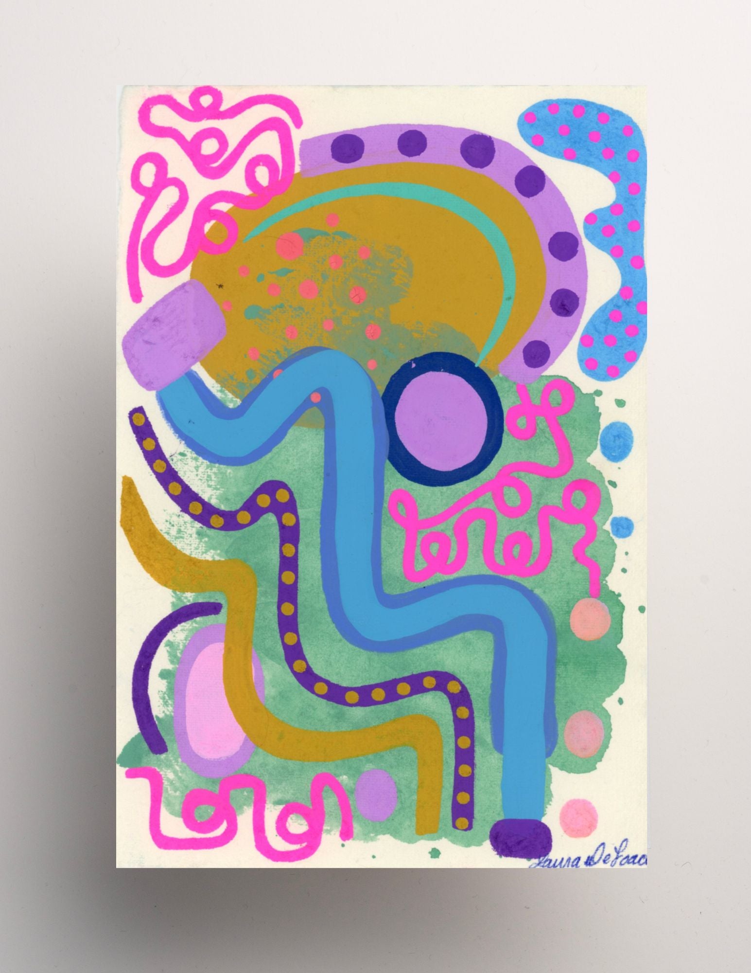 Original Abstract Mini