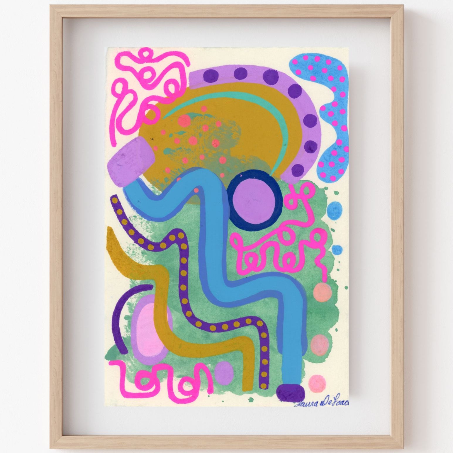 Original Abstract Mini