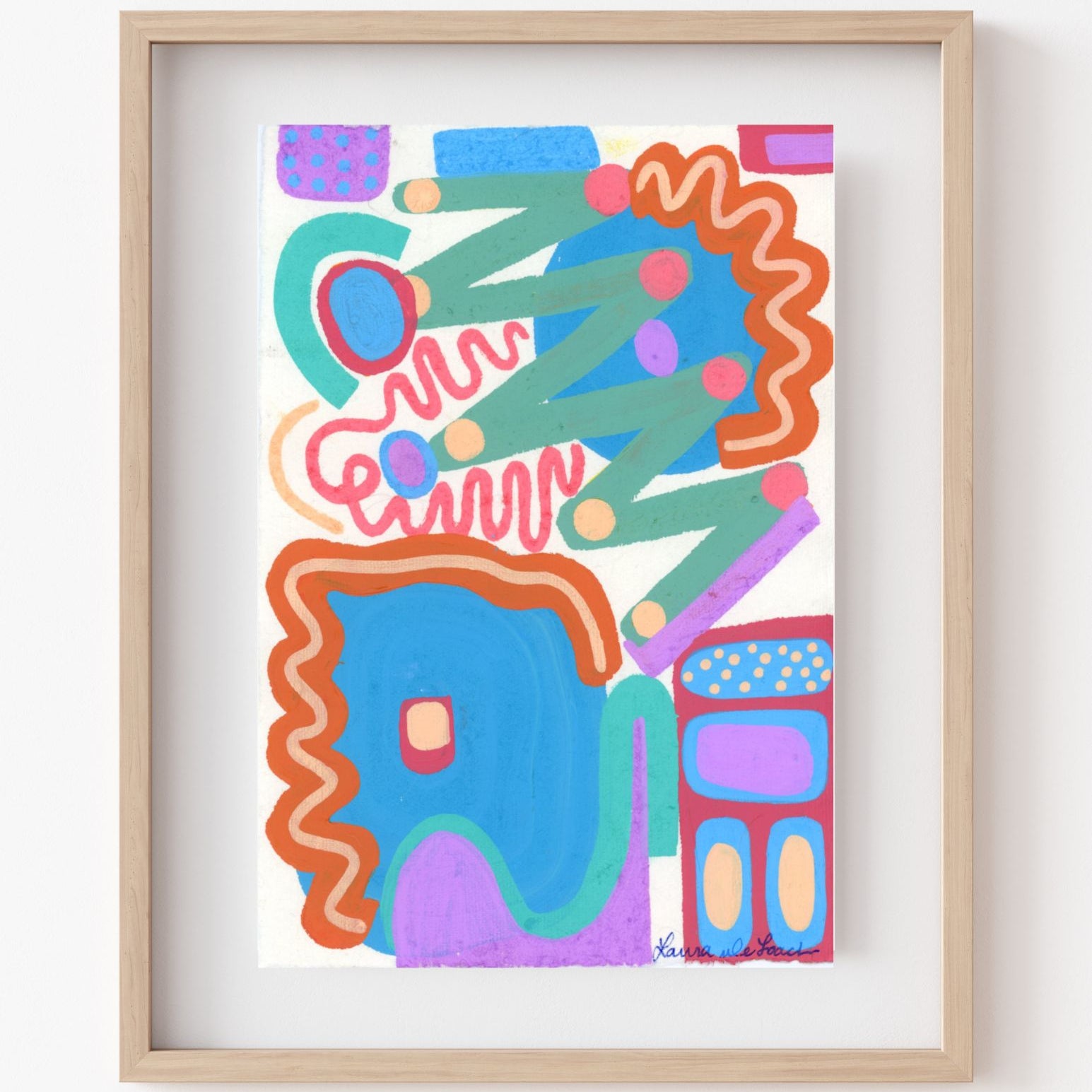 Original Abstract Mini