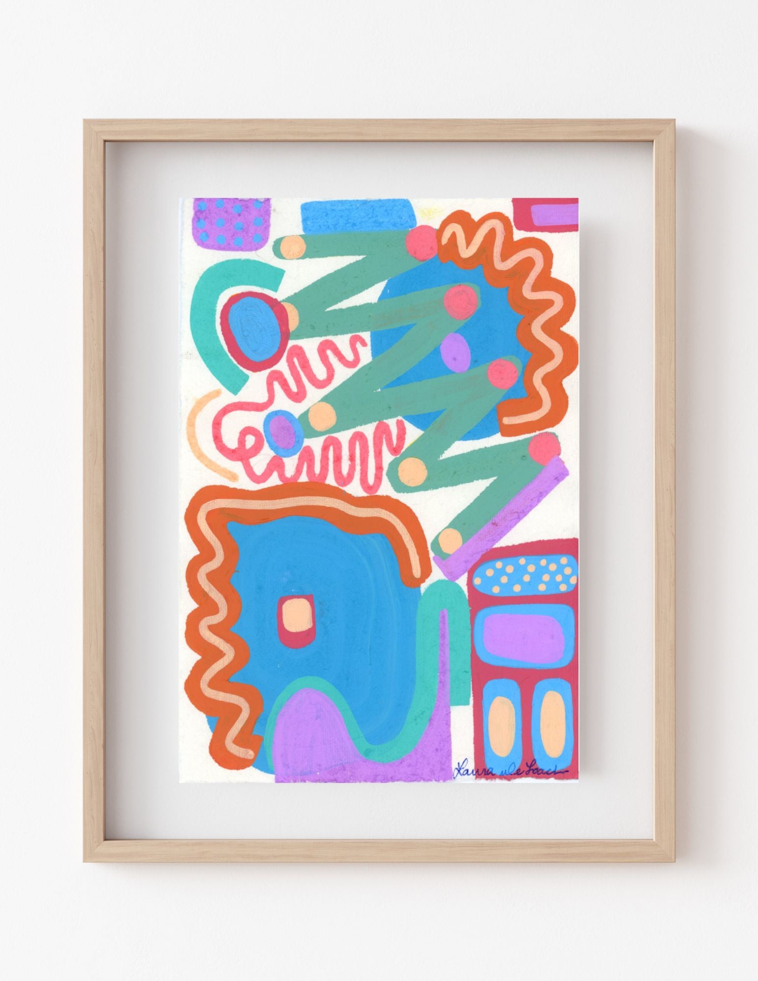 Original Abstract Mini