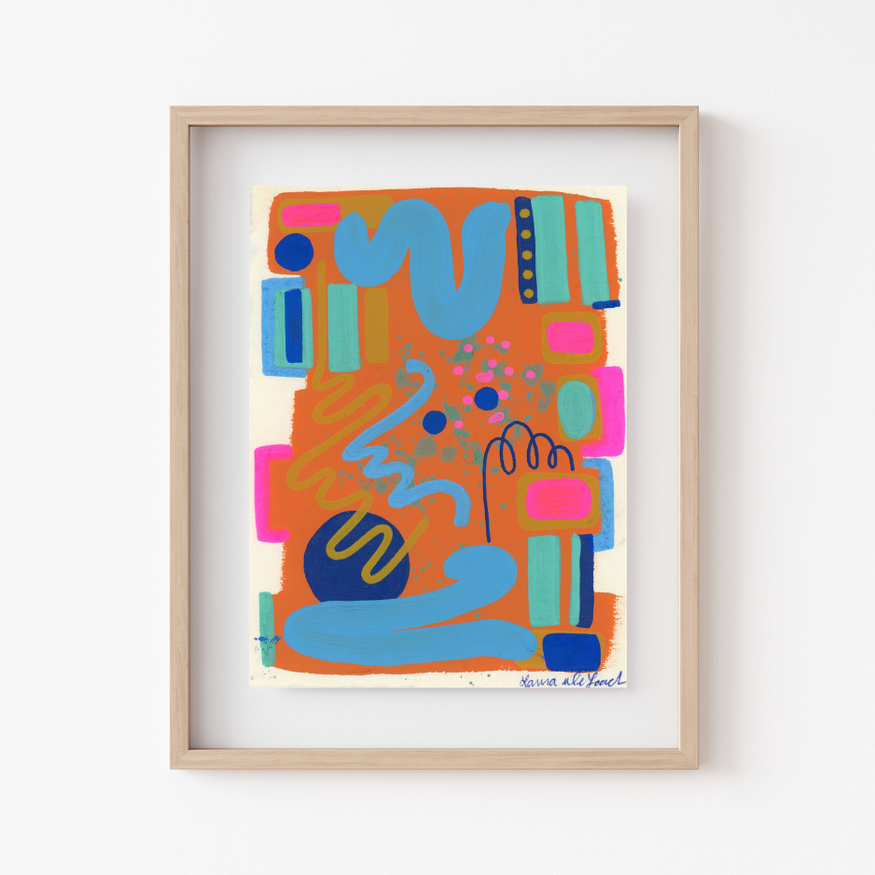 Original Abstract Mini