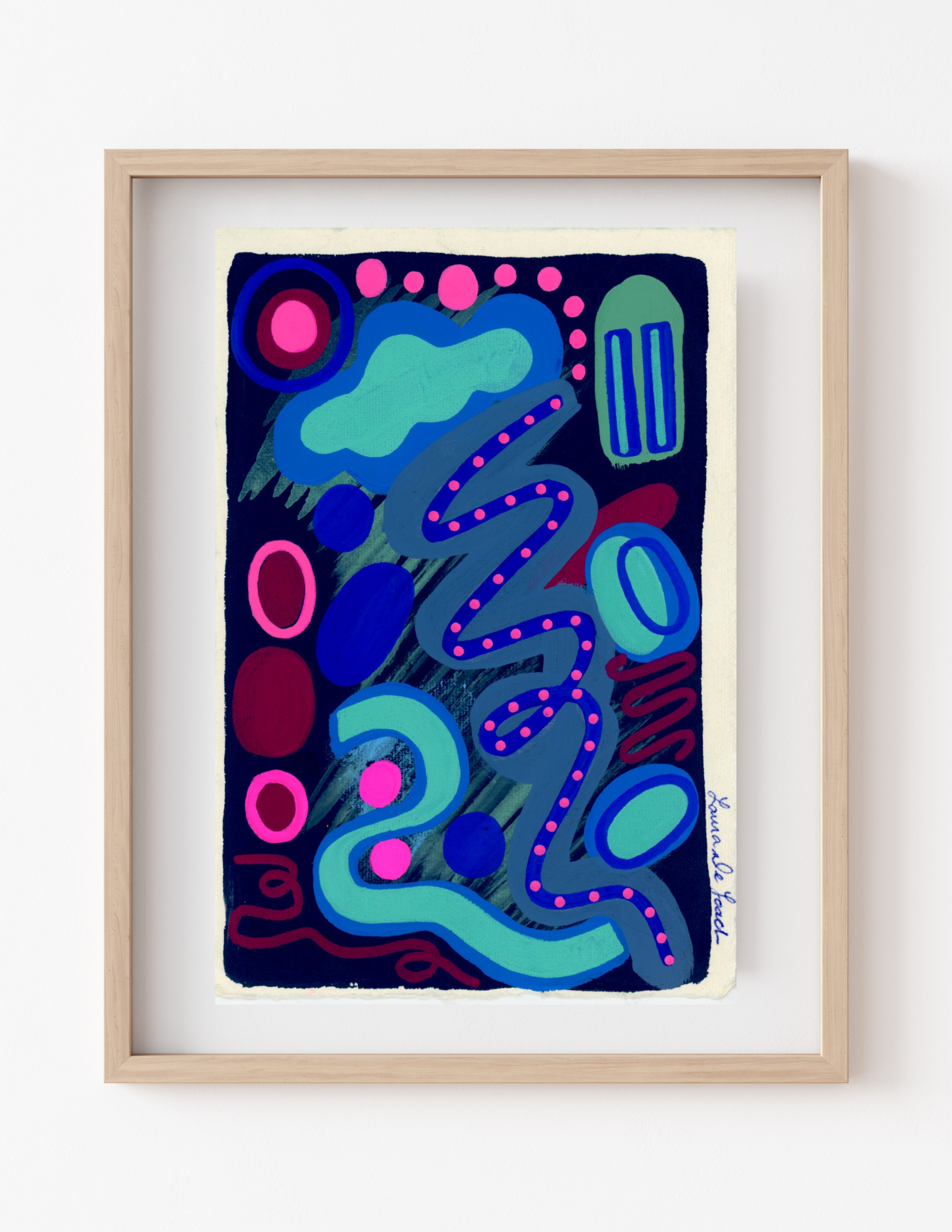 Original Abstract Mini