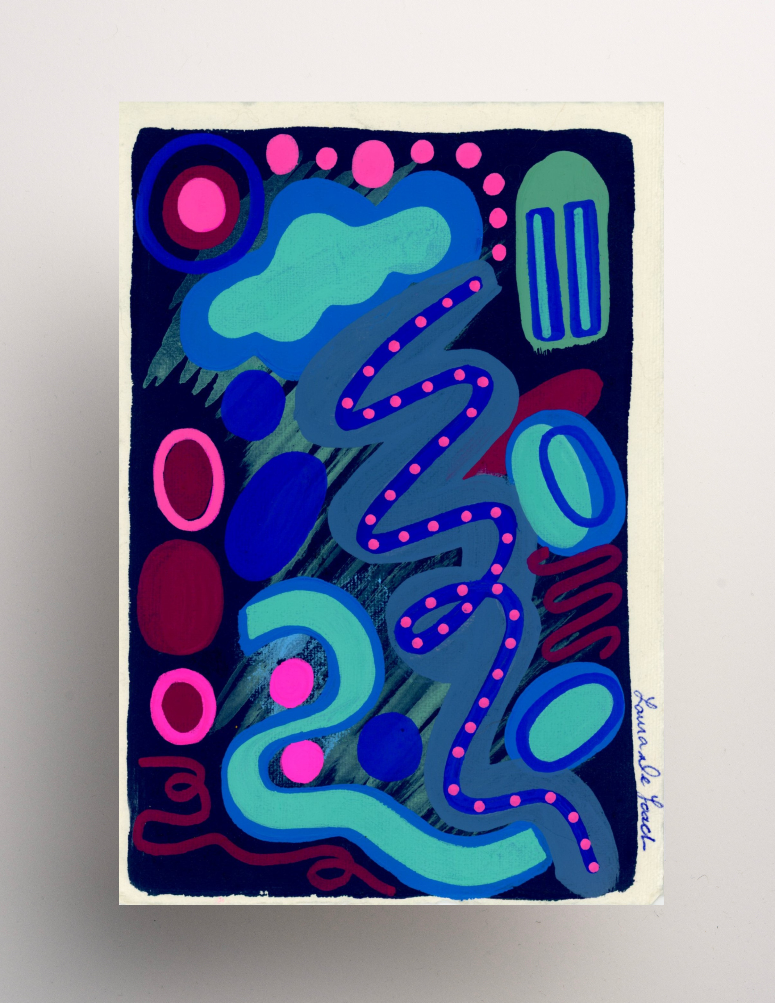 Original Abstract Mini