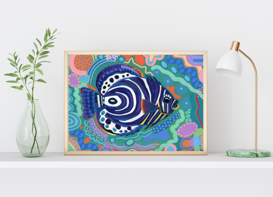 Angelfish Print