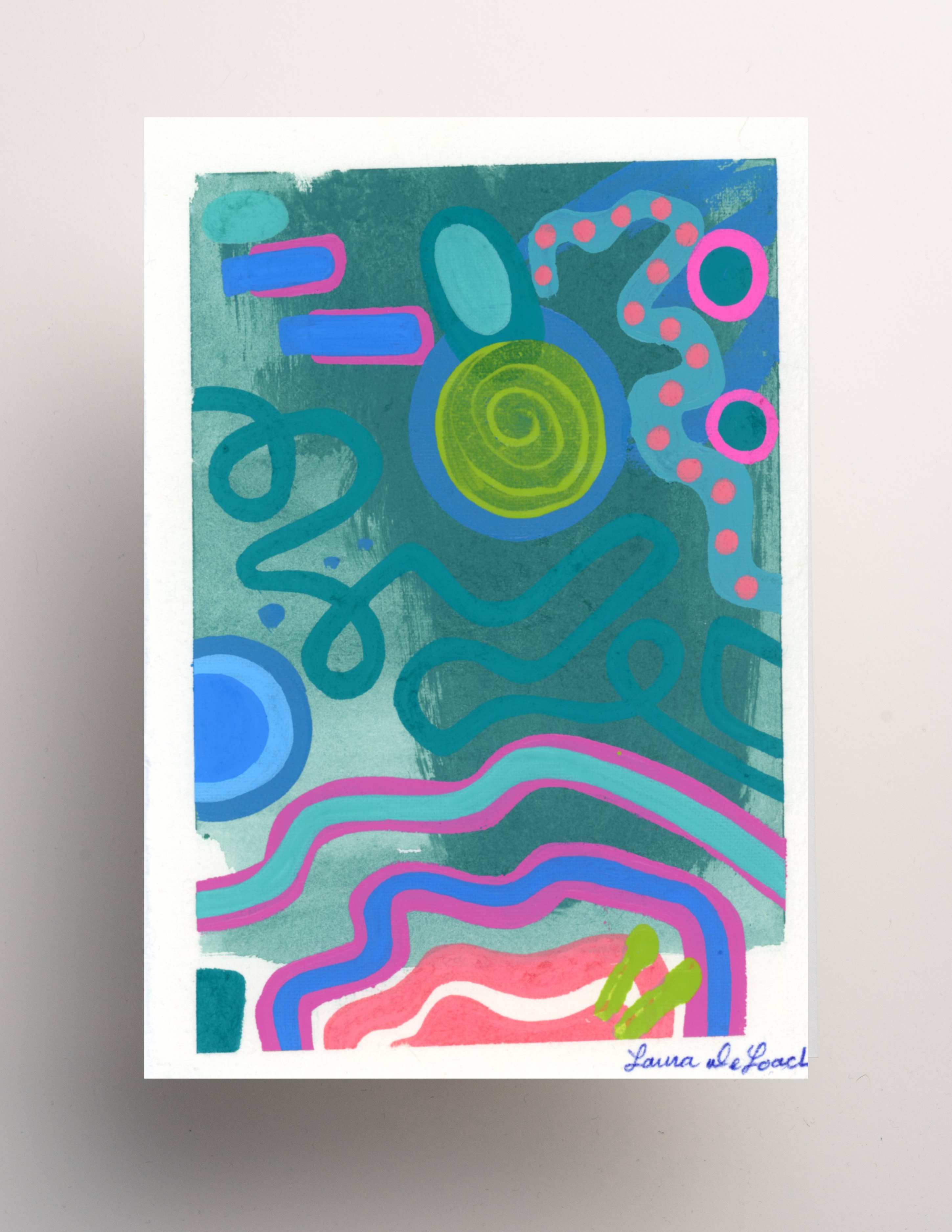 Original Abstract Mini