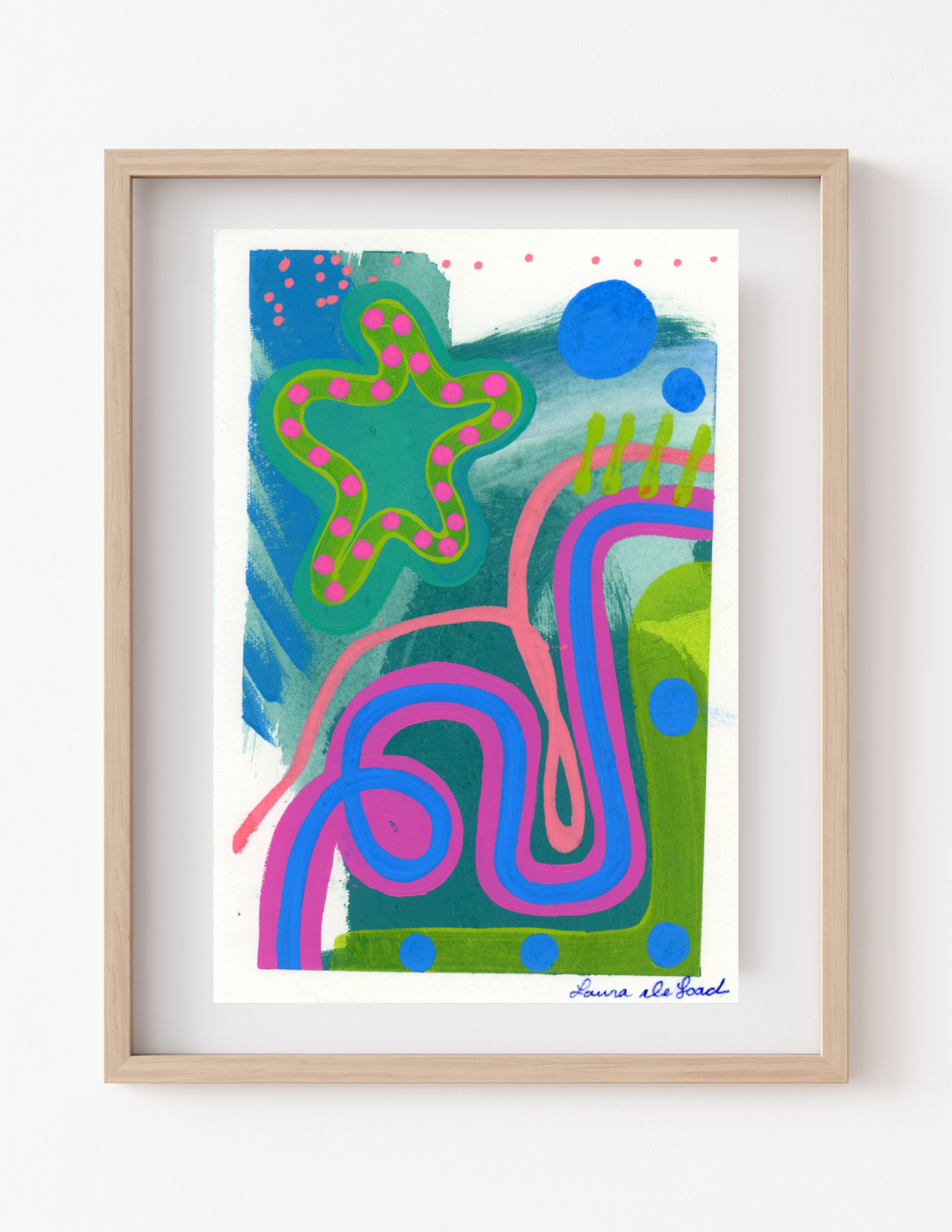 Original Abstract Mini