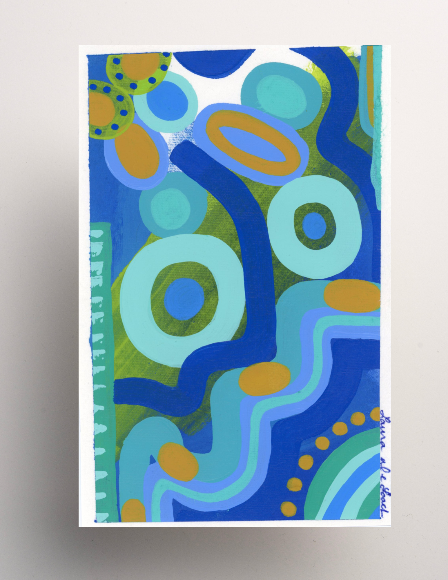 Original Abstract Mini