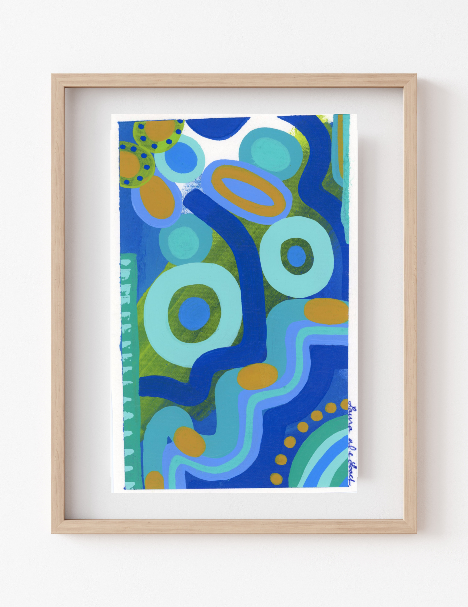 Original Abstract Mini