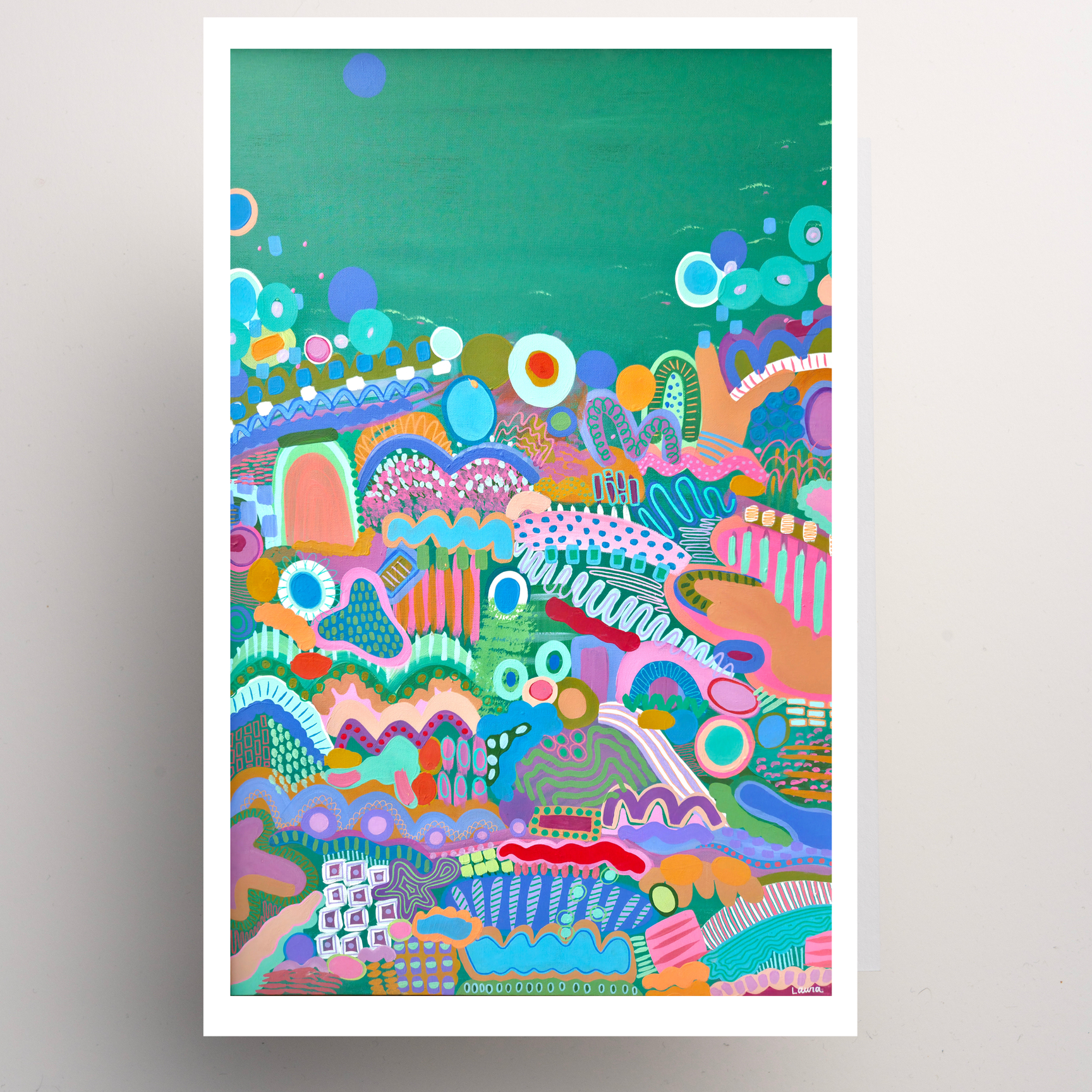 Green Goddess Print
