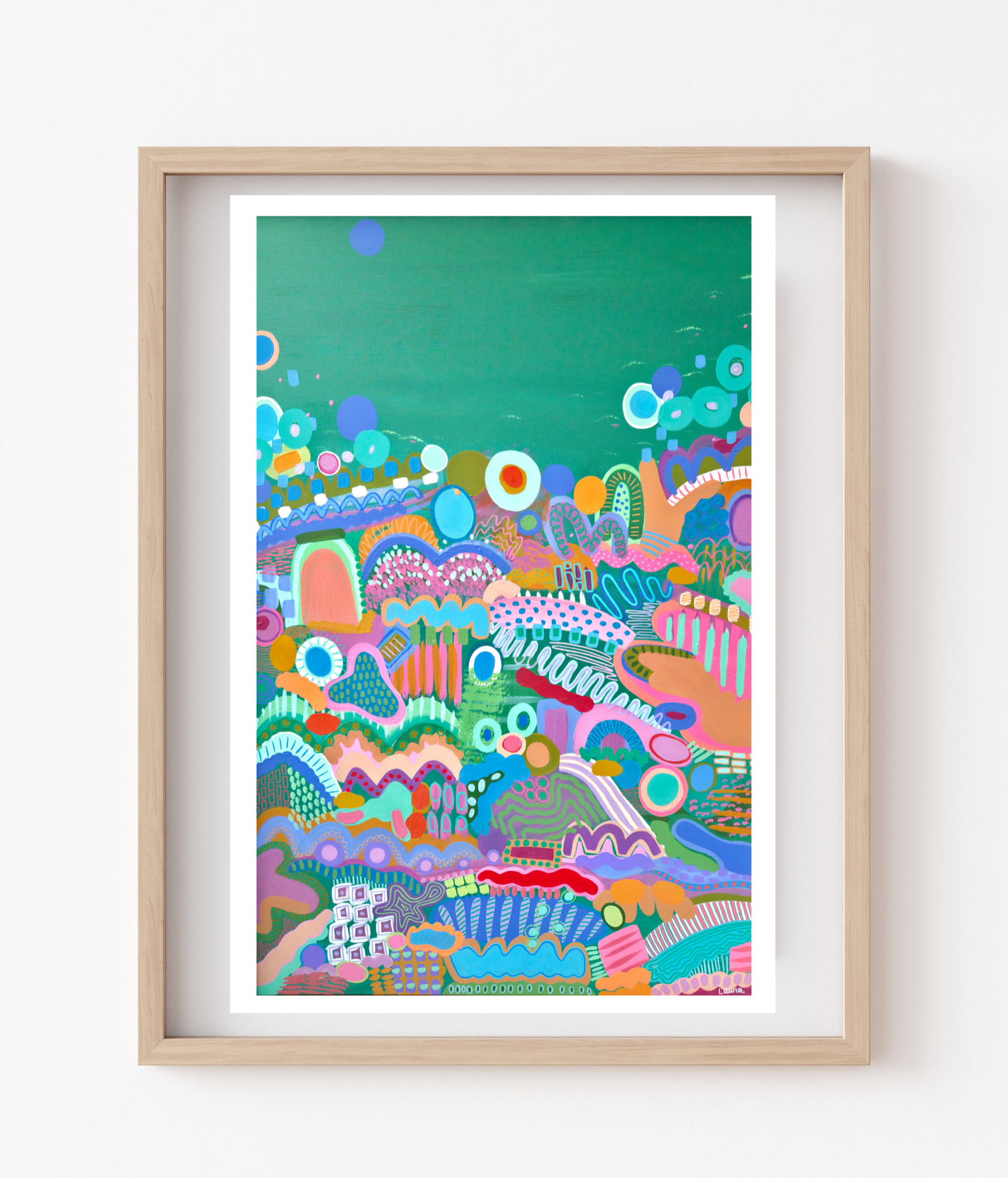 Green Goddess - Giclee Print